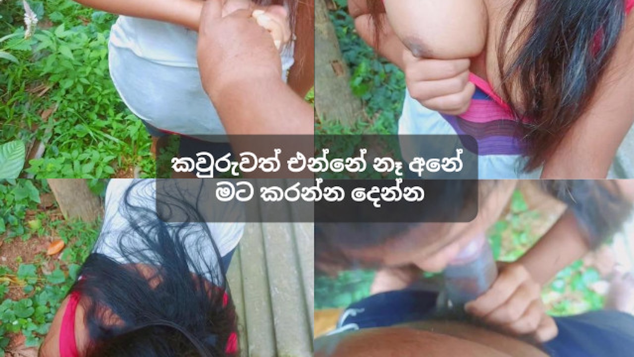 Indian Petite Village Girl Outdoor Sex - ගාමන්ට් නංගි කැලේ පැනලා දීපු සැප