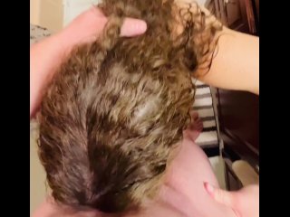 After Shower Head with Cumshot