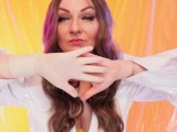 ASMR: surgical latex gloves (Arya Grander)