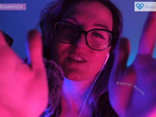 SFW ASMR Brain Massage and Whisper Rambles - PASTEL ROSIE Amateur Nerdy Egirl - Sexy Fansly Model