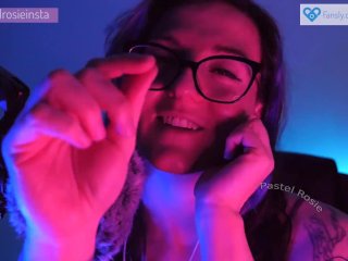 SFW ASMR_Brain Massage and Whisper Rambles - PASTEL ROSIE Amateur Nerdy Egirl - Sexy FanslyModel