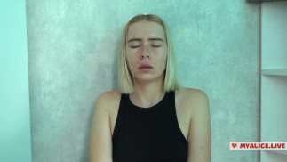 agonia di bellezza. Filmando il mio orgasmo con la telecamera