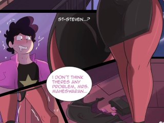 Adult steven's universe fucks with a milf