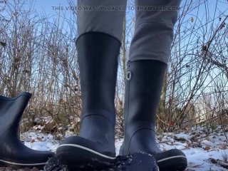rubber boots, fetish, feet, exclusive