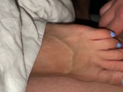 Preview 6 of Toes cumshot obsession