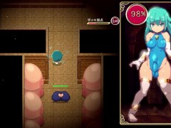 【H GAME】魔導士カナデのふたなりダンジョン♡ドットエロアニメ Part① - Screenshot 15 of 16 - 日本人
