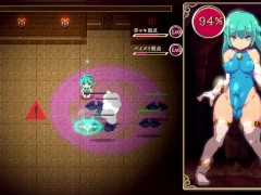 【H GAME】魔導士カナデのふたなりダンジョン♡ドットエロアニメ Part① - Screenshot 16 of 16 - Japanese