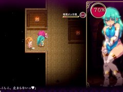 【H GAME】魔導士カナデのふたなりダンジョン♡ドットエロアニメ Part① - Screenshot 8 of 16 - 巨乳