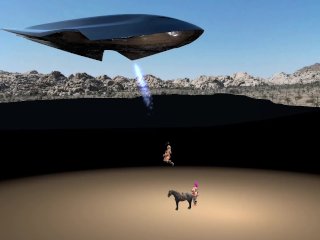 Trailer For Andrea Beamed Up by Aliens