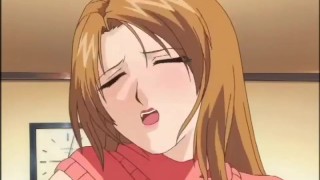 Anime teen sex orgy with busty slut spit roast