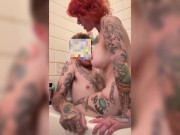 Preview 1 of raw fuck in the shower cum tasting