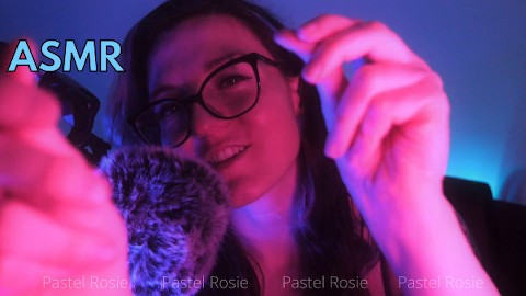 SFW ASMR Invisible Scratching and Brain Massage PASTEL ROSIE - EGirl Training Mesmerizing Triggers