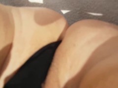 1st part: Alone at the beach with transparent slip. Two strangers next to me.