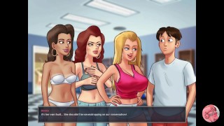 Summertime saga #52 - De kleedkamer voor vrouwen betreden - Gameplay
