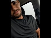 Preview 1 of Back in my car masturbating in the public parking lot. I want to fuck, jerk off and cum