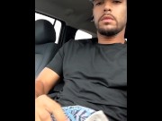 Preview 2 of Back in my car masturbating in the public parking lot. I want to fuck, jerk off and cum
