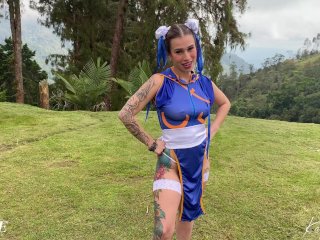 Chun Li Episodio 3: Una verga despiadada la ataca