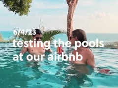 Testing out the pools at our Airbnb - Screenshot 3 of 16 - Ass