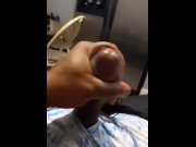 Preview 6 of First time masturbating painful BBC virgin cock