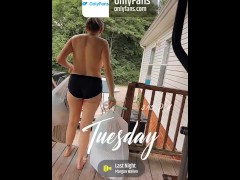 Fun at the house . Need new friends to help make content - Screenshot 1 of 16 - Milf