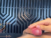 Preview 1 of My Dick was so SENSITIVE I had to stop so many times! Morning Cum - BionicT