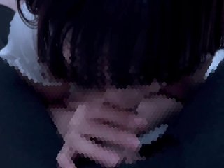 エロい音を立てながら積極的にしゃぶり尽くしてごっくんフェラをする彼女♡ cum in mouth gokkun