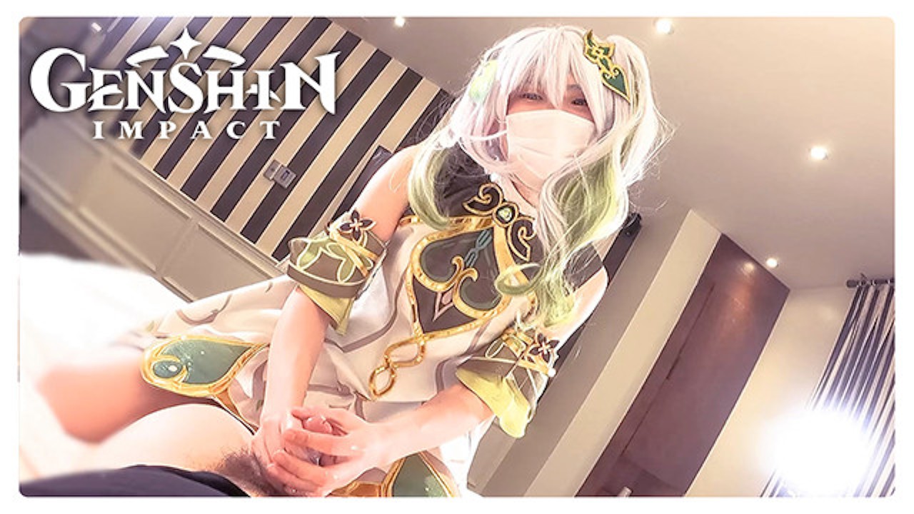【Genshin Impact】☘Cute Ladyboy Cosplayer被操纳💞西妲Cosplay卡哇伊日本变装师2