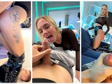 How hard anal smed behind the scenes - a blowjob from a busty blonde - Mila Ray & Oliver Trex is fil