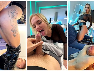 Wie Hart Anal Hinter Den Kulissen Smed - Ein Blowjob Von Einer Vollbusigen Blondine - Mila Ray