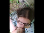 Preview 3 of Public Blowjob - Swallow his Load