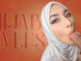 Madrastra musulmana a hijastro: "Déjame enseñarte sobre los pájaros y las abejas" - Hijab Mylfs