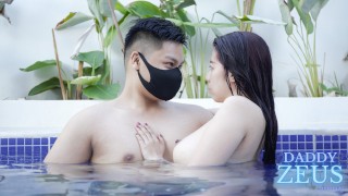 In The Pool Kycee A Gorgeous Japanese Pinay Chick Got Her Pussy Fucked