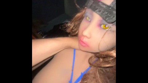 Hard riding Sexdoll fuck with tweaker in 