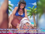 Preview 3 of Anal Only Challenge - Futa GF Rails You While Hiking