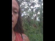 Preview 1 of Girl catches her bf masturbating to another woman at popular spring creek