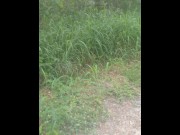 Preview 4 of Girl catches her bf masturbating to another woman at popular spring creek