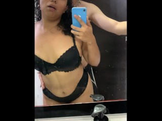 My Stepcousin Seduces me in the Bathroom & I Fuck her Doggy Style.