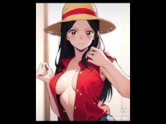 Luffy cosplay hot sexy babe