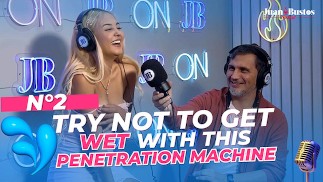 Try not to get wet with this penetration machine