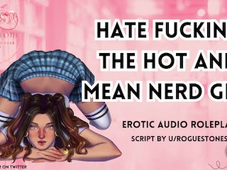 big cock worship, submissive slut, doggystyle, nerdy girl