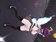 Preview 2 of Kafka Honkai Star Rail Bondage Hentai Dance Insect Sex MMD 3D Soft Green Wings Color Edit Smixix
