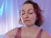 Preview 1 of ASMR: medical gloves and oil (Arya Grander) SFW fetish video for relax