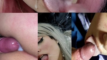 Amateur Cumshot Compilation In Mouth, Anal, Facial. POV