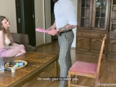 Похотливая студентка совратила женатого репетитора(with subs) 1/16