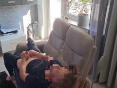 jerking off in front of the TV - Screenshot 14 of 16 - Nylon