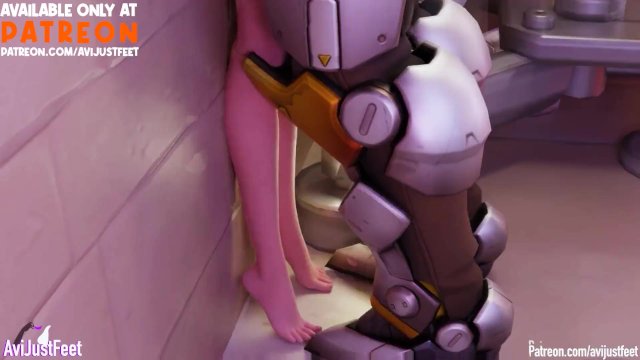 Ashe Tickle and Lickled by Brigitte Overwatch Tickling