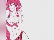 Preview 1 of Grell Sutcliff Moans To Your Kisses and Pleasure
