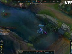 Hard Cum on Shaco With Thresh GG EZ