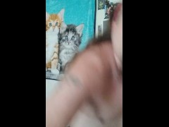 Pec popping to a song