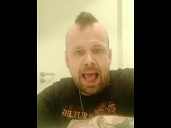 Perv wanker drinking his own pee in public restroom - Screenshot 15 of 16 - Big Dick